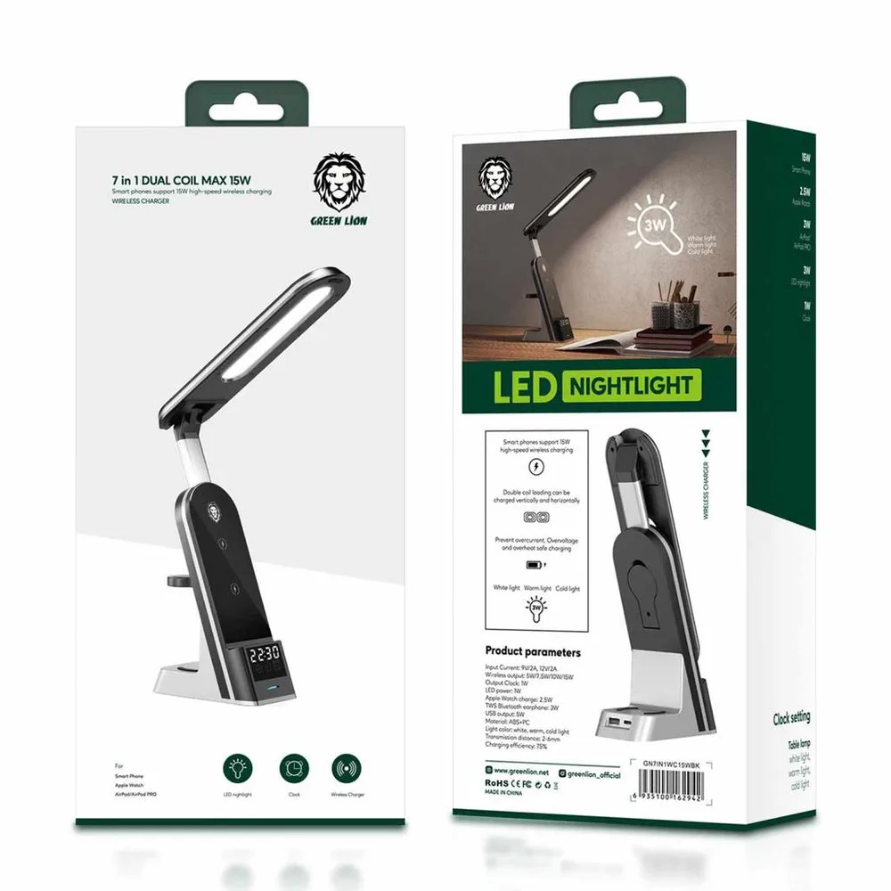 Green lion LED nightlight