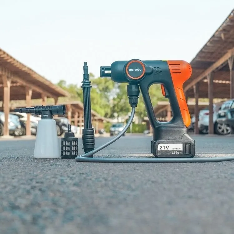 غسالة سيارة لاسلكية من بورودو