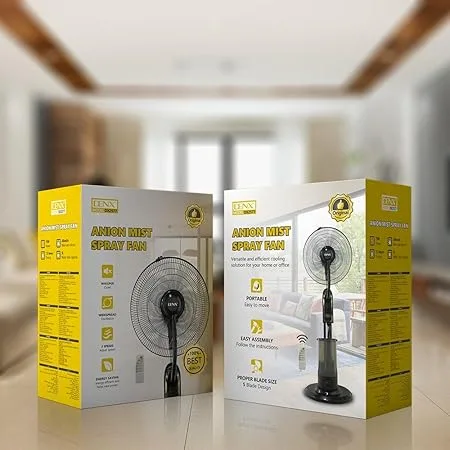مروحة رذاذ بأيونات من دينكس DX2577