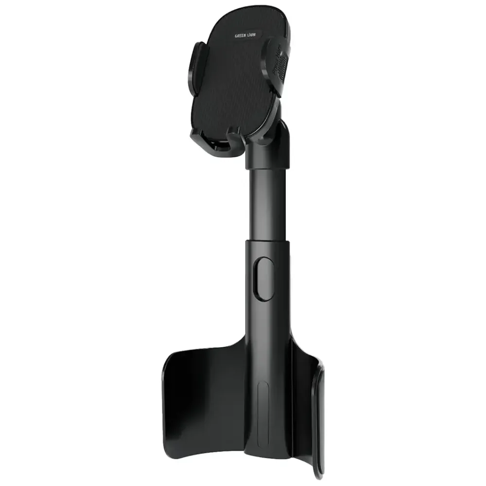 حامل أكواب وهاتف GX-63 بدوران 360 من جرين ليون - أسود