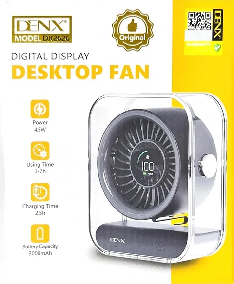 مروحة مكتب من دينكس DX2626