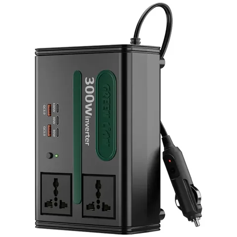 عاكس طاقة للسيارة GC-300 من جرين ليون - أسود