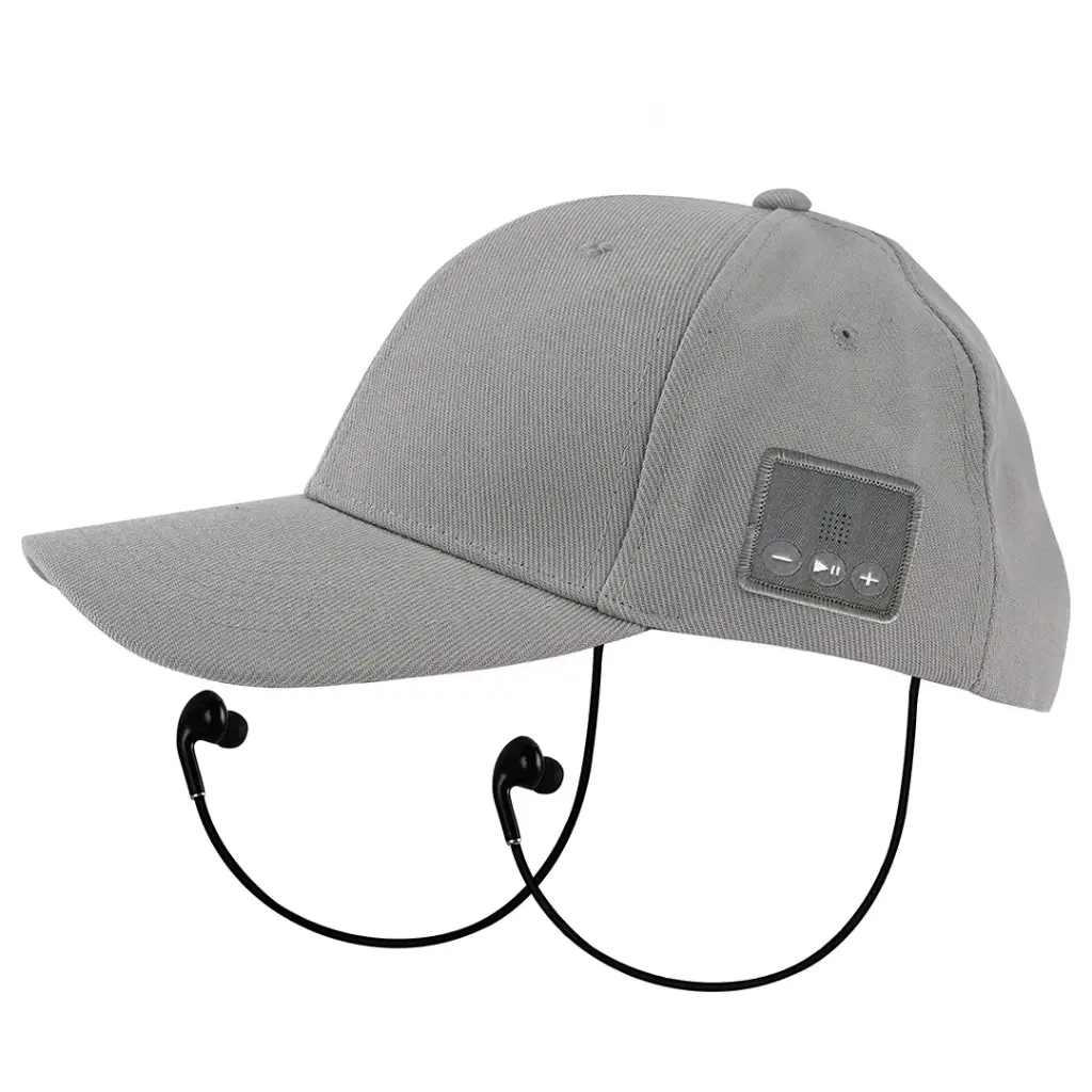 قبعة موسيقية Sport Cap بسماعة بلوتوث 2 في 1 من بورودو - أخضر